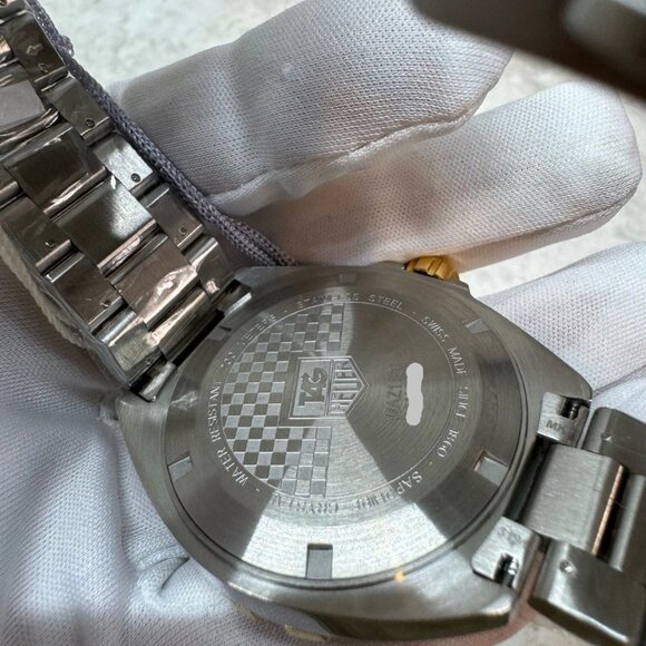 Authentic TAG Heuer Formula 1 Quartz Steel Blue Gold Men's Watch WAZ1120.BB0879 - Picture 4 of 8